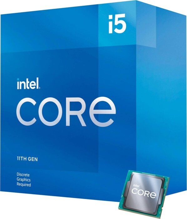 Intel Core i5-11400F, 6C/12T, 2.60-4.40GHz, boxed von Intel