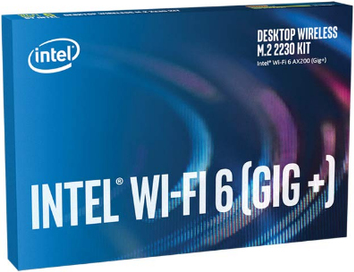 Intel Wi-Fi 6 AX200 - Desktop Kit - Netzwerkadapter - M.2 2230 - 802.11ac, 802.11ax (Wi-Fi 6), Bluetooth 5.1 von Intel