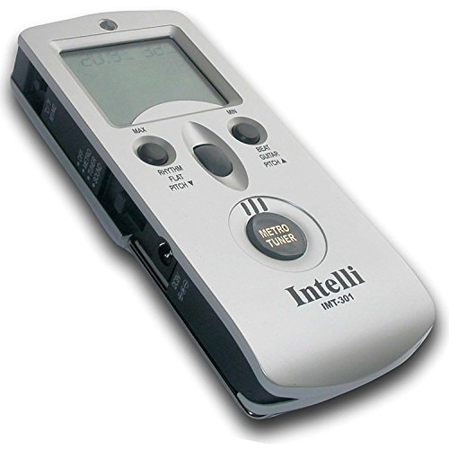 Intelli IMT-301 Metronom und Stimmgerät, inkl. Thermometer/Klimamesser von Intelli