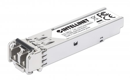 INTELLINET Gigabit SFP-Modul / Mini-GBIC Industrie-Transceiver für LWL-Kabel von Intellinet