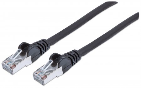 INTELLINET Netzwerkkabel mit Cat6a-Stecker und Cat7-Rohkabel, S/FTP von Intellinet