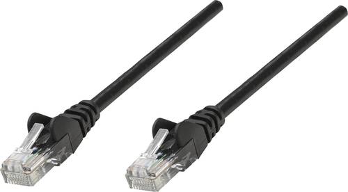 Intellinet 345040 RJ45 Netzwerkkabel, Patchkabel CAT 5e U/UTP 20.00m Schwarz 1St. von Intellinet