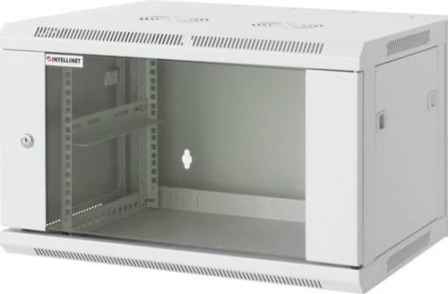 Intellinet 711821 19 Zoll Netzwerkschrank (B x H x T) 600 x 500 x 600mm 9 HE Lichtgrau (RAL 7035) von Intellinet