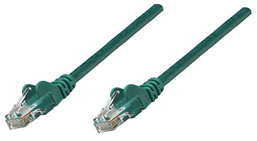 Intellinet 738712 Netzwerkkabel Cat6 UTP 100% Kupfer RJ-45 Stecker/RJ-45 Stecker 20 m grün von Intellinet