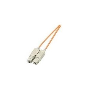 Intellinet - Patch-Kabel - SC multi-mode (M) - SC multi-mode (M) - 1,0m - Glasfaser - 50/125 Mikrometer - orange (470001) von Intellinet