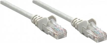 Intellinet Premium - Patch-Kabel - RJ-45 (M) bis RJ-45 (M) - 50,0m - SFTP - CAT 6 - geformt, ohne Haken - Grau (737289) von Intellinet