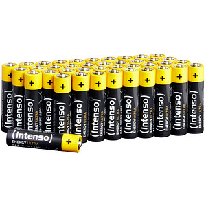 100 Intenso Batterien Energy Ultra Micro AAA 1,5 V von Intenso