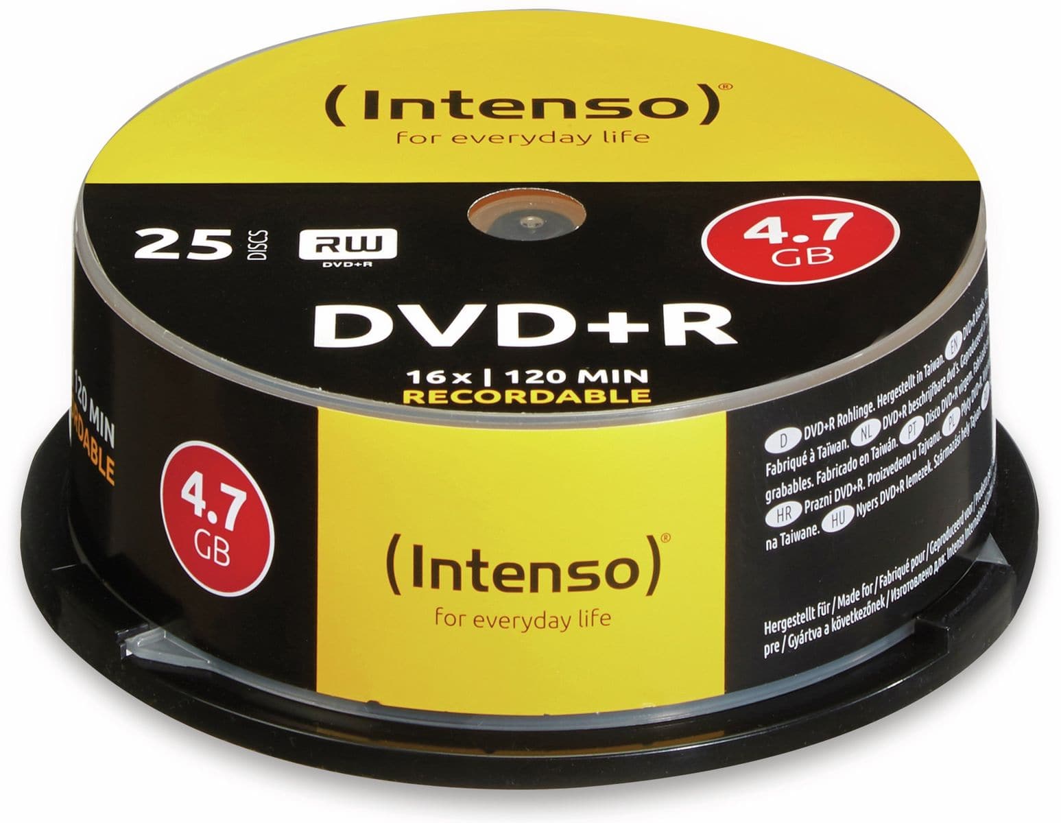 INTENSO DVD+R Spindel, 25 Stück von Intenso