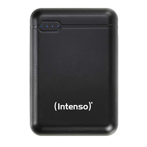 Intenso 7313530 Powerbank XS 10000, externes Ladegerät (10000mAh,geeignetfürSmartphone/TabletPC/MP3Player/Digitalkamera)schwarz von Intenso