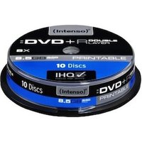 Intenso 8x DVD+R Double Layer 8,5GB 10er Spindel Printable von Intenso