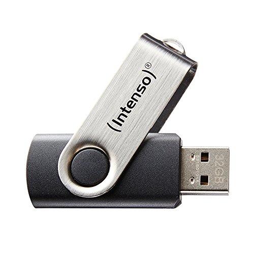 Intenso Basic Line 8 GB USB-Stick USB 2 silber/schwarz von Intenso