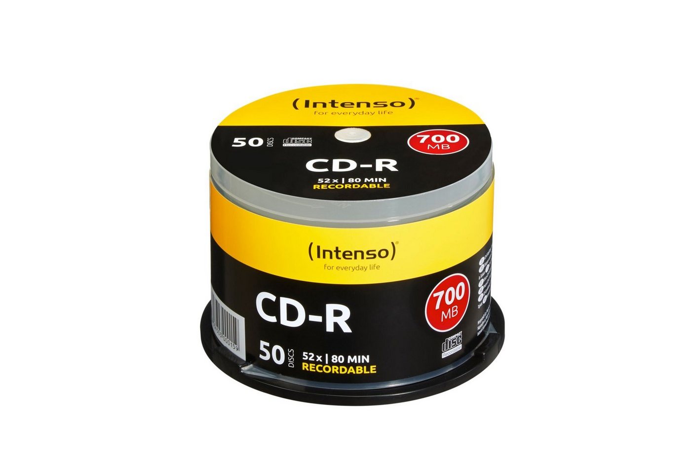 Intenso CD-Rohling CD-R 700MB von Intenso