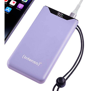 Intenso F10000 Powerbank 10.000 mAh lila von Intenso