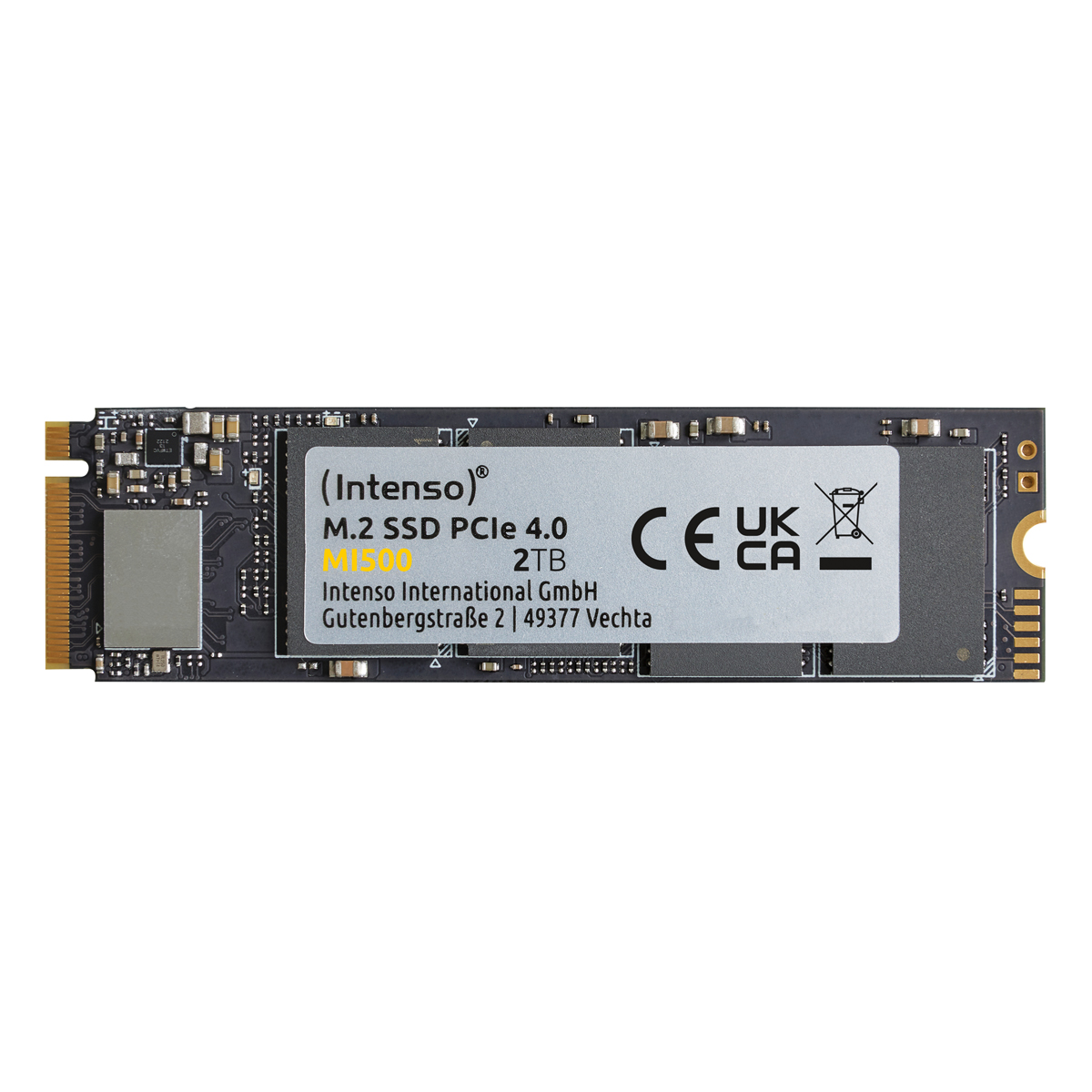 Intenso MI500 SSD 2TB M.2 PCIe Gen4 Internes Solid-State-Module von Intenso