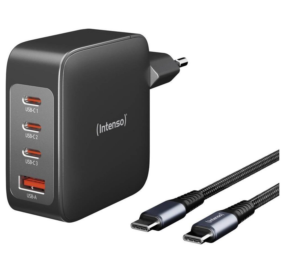 Intenso Power Adapter Set GaN 140 W USB-Ladegerät von Intenso