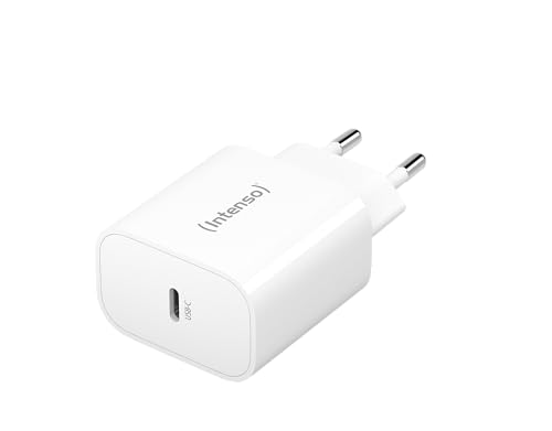 Intenso Power Adapter W20C, USB-C Ladegerät mit 20 Watt, weiß von Intenso