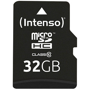 Intenso Speicherkarte microSDHC-Card Class 10 32 GB von Intenso
