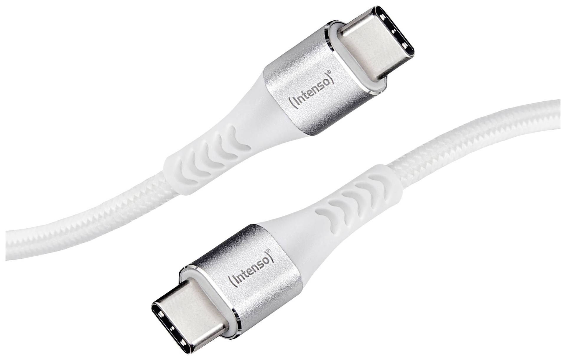 Intenso USB Cable USB-C/USB-C 1,5m Nylon White von Intenso