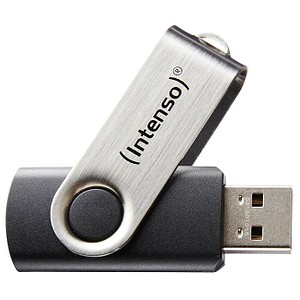 Intenso USB-Stick Basic Line schwarz, silber 16 GB von Intenso