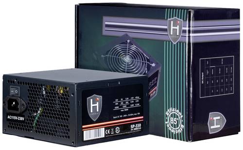 Inter-Tech HIPOWER SP-550 PC Netzteil 550W von Inter-Tech