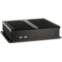 Inter-Tech IP-40 Gehäuse Thin Mini-ITX, USB 3.0, schwarz von Inter-Tech