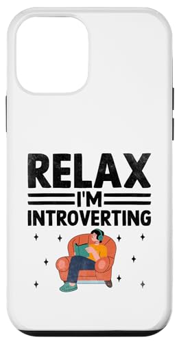 Hülle für iPhone 12 mini Entspann dich, ich bin introvertiert Sprüche für Introvertierte von Introverted Designs For Introvert People Gifts