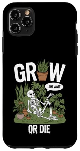 Hülle für iPhone 11 Pro Max Pflanzenliebhaber botanische Zimmerpflanze Indoor-Gartenpflanzen von Introverted Plant Lovers Vintage Humor Tees