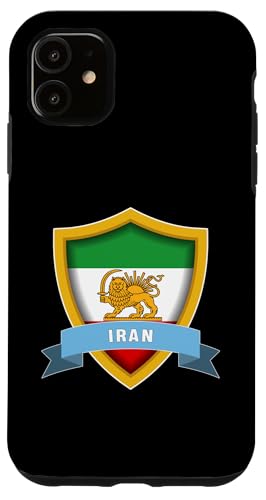 Hülle für iPhone 11 Iran, Iran, Löwe, Sonne, Persisch, Iran-Flagge. von Iran Lion Sun Flag,Iran,Persian,Flag of Iran.