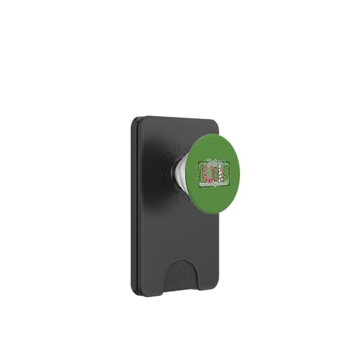 Just A Lucky Irish Women mit rosafarbenem Leopardenmuster zum Paddy's Day PopSockets PopWallet für MagSafe von Irish AF Apparel.USA