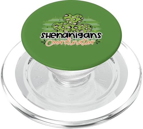 Shenanigans Koordinator St. Patrick's Day Trinkparty PopSockets PopGrip für MagSafe von Irish AF Apparel.USA