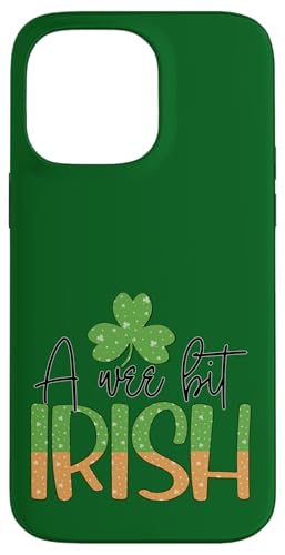 Süße, ein bisschen irische Kleeblätter zum St. Patrick's Day Irish Pride Hülle für iPhone 14 Pro Max von Irish And Lucky AF Apparel.USA