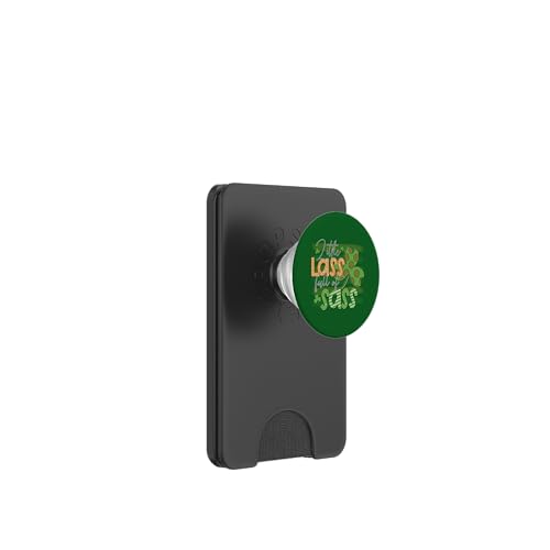 Süßes Mädchen voller frecher irischer Mädchen zum St. Patrick's Day PopSockets PopWallet für MagSafe von Irish And Lucky AF Apparel.USA