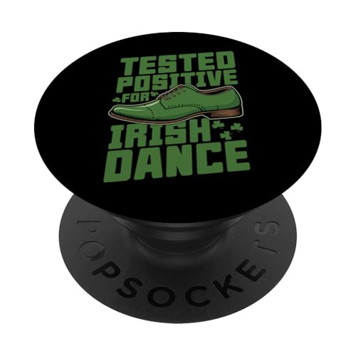 Irischer Tanz Irland Tänzer Jigging - Irish Dance PopSockets Klebender PopGrip von Irish Dance Geschenke & Ideen