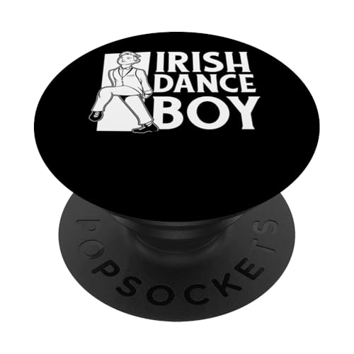 Irischer Tanz Irland - Tänzer Jigging Irish Dance PopSockets Klebender PopGrip von Irish Dance Geschenke & Ideen