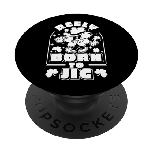 Irischer Tanz Jigging Tänzer - Irland Irish Dance PopSockets Klebender PopGrip von Irish Dance Geschenke & Ideen