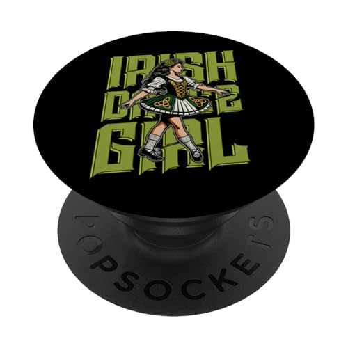 Irischer Tanz Tänzer - Jigging Irland Irish Dance PopSockets Klebender PopGrip von Irish Dance Geschenke & Ideen