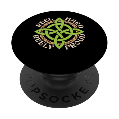 Irish Dance Tänzer Irland - Jigging Irischer Tanz PopSockets Klebender PopGrip von Irish Dance Geschenke & Ideen