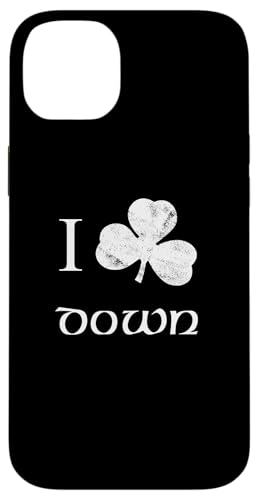 Love Down Ireland Travel St Patricks Irish Shamrock Hülle für iPhone 14 Plus von Irish Heritage Celtic Design Co