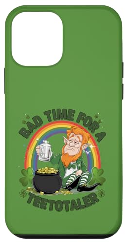 Hülle für iPhone 12 mini Bad Time for Teetotaler: Funny St Patrick’s Day Leprechaun von Irish Humor