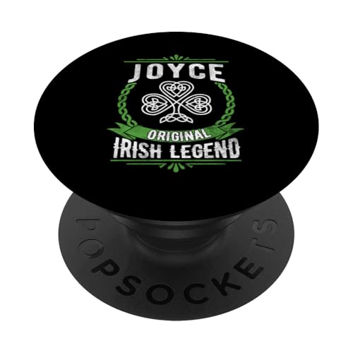 Joyce Irischer Name Legende Kleeblatt St. Patricks Day PopSockets Klebender PopGrip von Irish Legend Shoppe