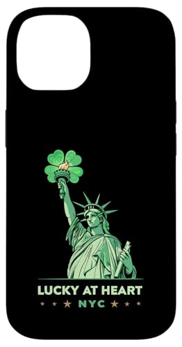 Hülle für iPhone 14 Irischer Freiheitsstatue – St. Patrick's Day von Irish Luck in New York – Statue of Liberty