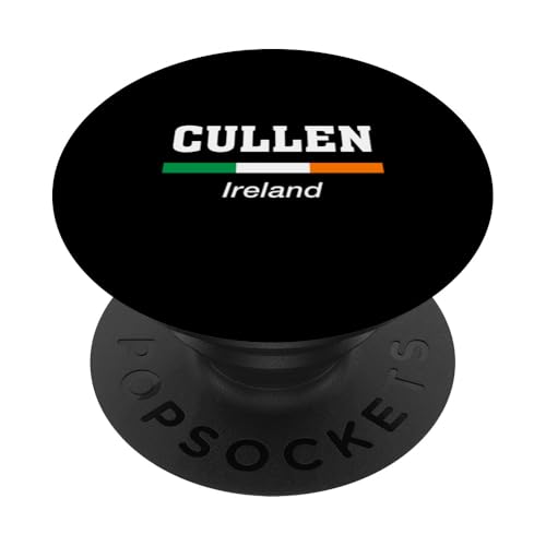 Cullen Irische Flagge St. Patricks Day Irland PopSockets Klebender PopGrip von Irish Name Ireland Eire Co