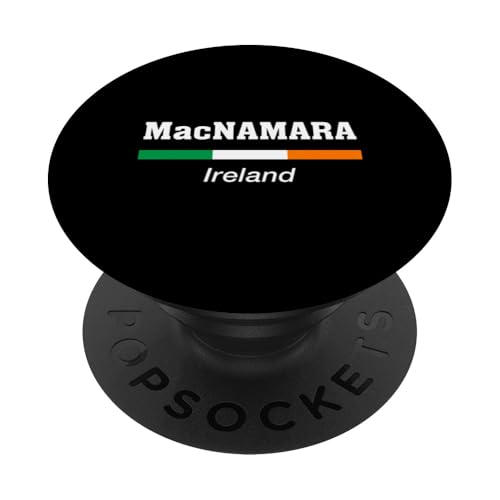 MacNamara Irischer Familienname St. Patricks Day Irland Flagge PopSockets Klebender PopGrip von Irish Name Ireland Eire Co