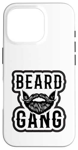 Beard Gang Funny Grooming Enthusiast Vinyl for Dads Hülle für iPhone 16 Pro von Iron Kor