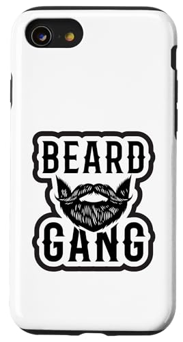 Beard Gang Funny Grooming Enthusiast Vinyl for Dads Hülle für iPhone SE (2020) / 7 / 8 von Iron Kor