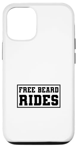 Free Beard Rides Ticket Funny Beard Lover Design Hülle für iPhone 12/12 Pro von Iron Kor