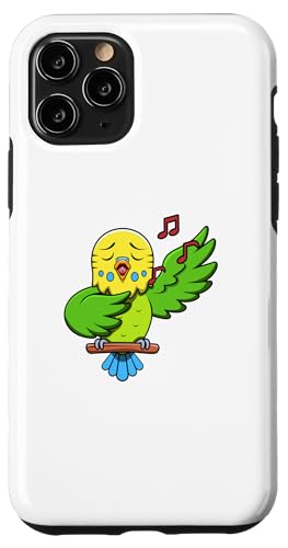 Hülle für iPhone 11 Pro Budgie Singin Vocal Coach Musiker von Ironischer Wellensittich Niedliche Vogel Zitate &