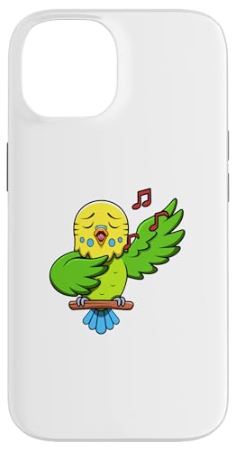 Hülle für iPhone 14 Budgie Singin Vocal Coach Musiker von Ironischer Wellensittich Niedliche Vogel Zitate &