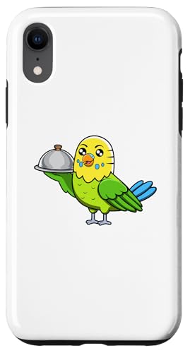 Hülle für iPhone XR Wellensittich Hobbykoch Kochen Backen von Ironischer Wellensittich Niedliche Vogel Zitate &