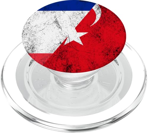 Frankreich & Türkei Flaggen – Französischer Türk PopSockets PopGrip für MagSafe von Irreverent Tees